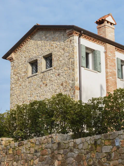 Pangea progetti villa singola con giardino colli euganei 17
