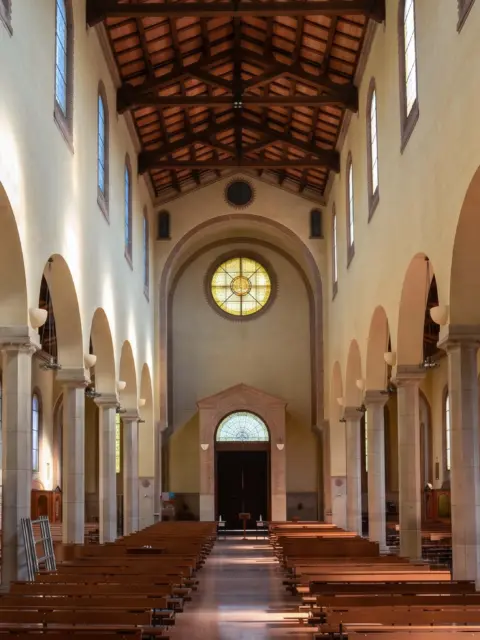 Pangea progetti vetrate chiesa parrocchiale 1