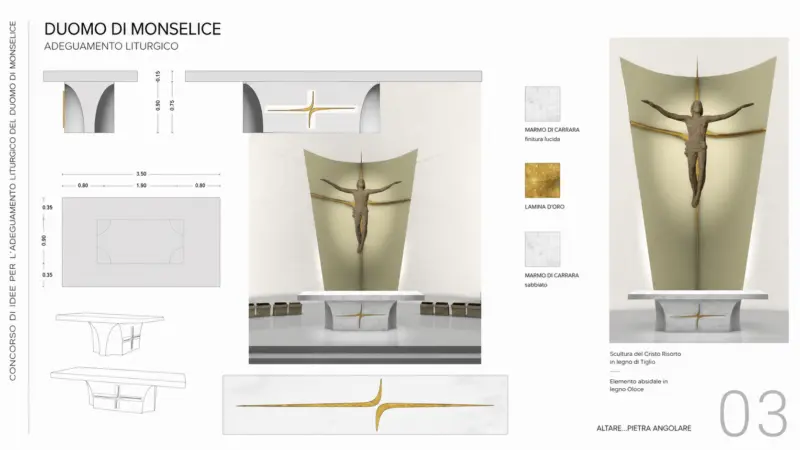 Concorso di idee per l’adeguamento liturgico del Duomo di Monselice