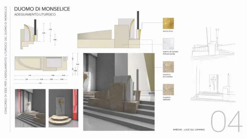 Pangea progetti concorso duomo monselice 7