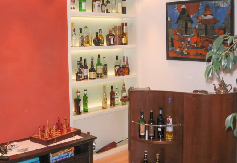 Ideazione di mobile bar per abitazione privata